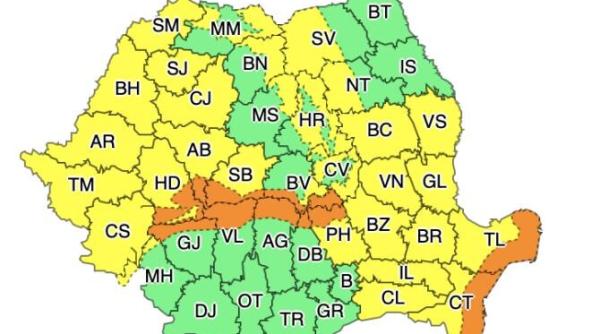 alerta meteo de ninsori in aproape toata tara viscol si vant puternic