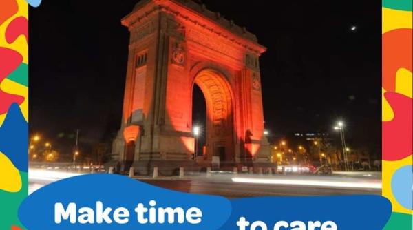 gest de solidaritate de ziua mondiala a luptei impotriva cancerului 43 de cladiri si monumente luminate in portocaliu