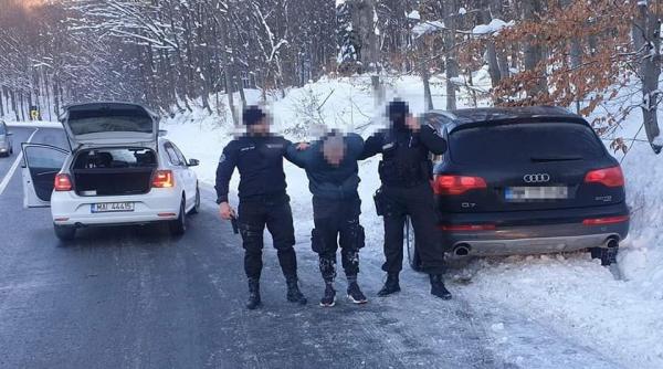 ucrainean oprit cu focuri de arma de politia din romania a refuzat sa opreasca la control