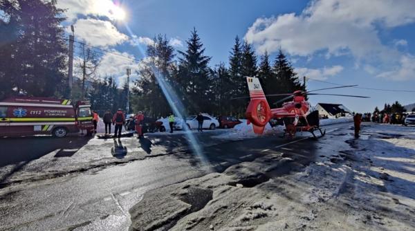 tanara de 21 de ani preluata de elicopterul smurd dupa un accident grav de atv