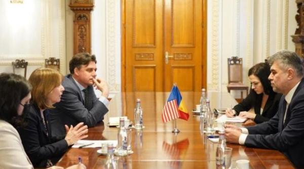 ciolacu intalnire cu ambasadoarea sua parteneriatul strategic dintre tarile noastre este esential