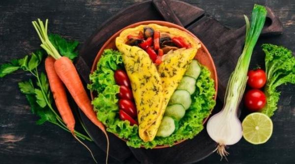 omleta luxurianta dintr un singur ou o reteta simpla pentru un mic dejun delicios