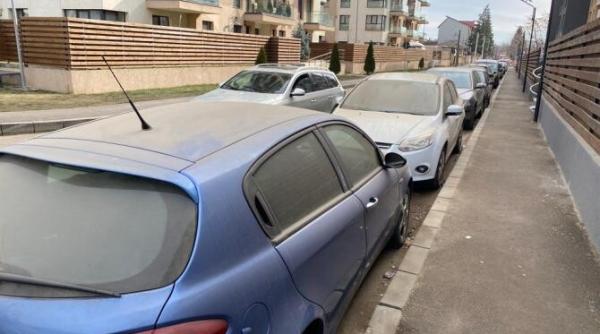 o zona din sectorul 6 s a transformat in sahara oamenii s au trezit cu masinile pline de praf foto