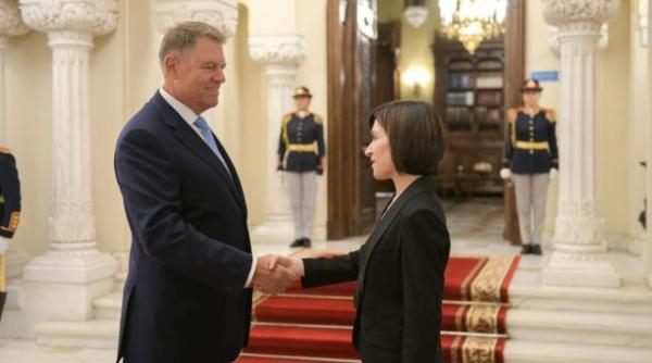 maia sandu joi la bucuresti la invitatia presedintelui klaus iohannis