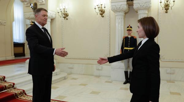 maia sandu si klaus iohannis declaratii comune chirieac datorita acestui fapt a venit in romania video
