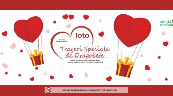 loto 6 49 rezultatele tragerilor speciale loto de dragobete de duminica 26 februarie 2023