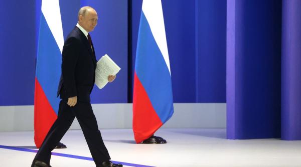 vladimir putin si a explicat decizia de a suspenda participarea rusiei la tratatul cu sua privind armele nucleare