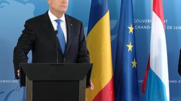 iohannis la formatul grupului bei am apreciat sprijinul luxemburgului in ceea ce priveste aderarea romaniei la schengen