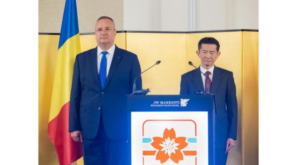 de ziua imparatului se construieste un parteneriat strategic intre romania si japonia discursul premierului ciuca in prezenta excelentei sale ambasadorul japoniei la bucuresti hiroshi ueda