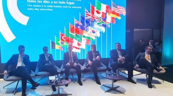 mihai daraban presedintele ccir la forumul oportunitati de afaceri cu regiunile lumii organizat de wcf la bogota