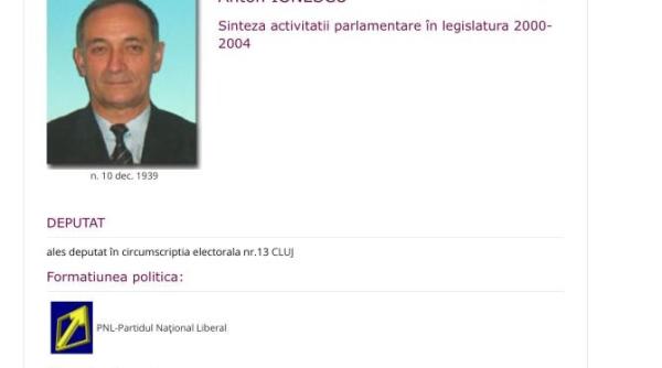 anton ionescu ministrul transporturilor a murit