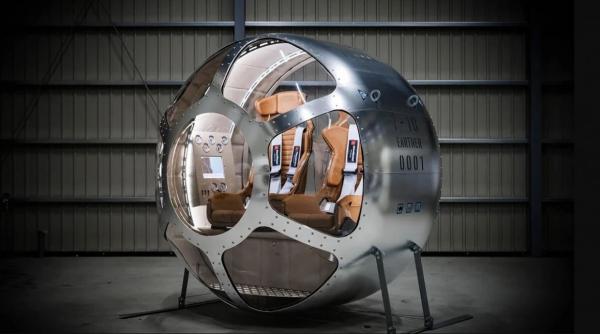 turism spatial cu balonul japonezii au creat capsula stratosferica