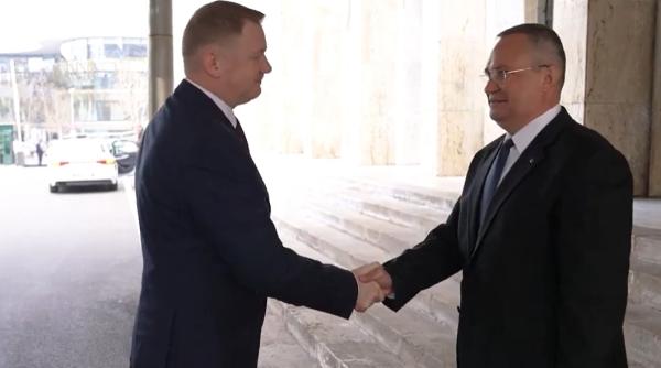 nicolae ciuca intrevedere cu presedintele parlamentului letoniei video