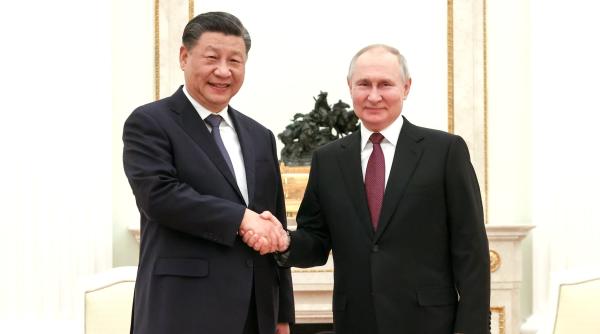 xi jinping a ajuns in rusia prima fotografie publicata de kremlin foto in articol