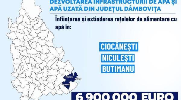 corneliu stefan retele de apa potabila in trei comune dambovitene