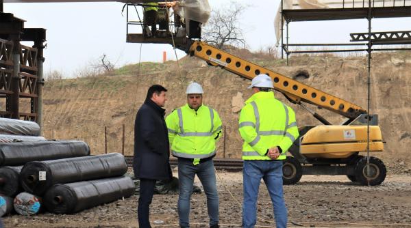costel fotea la podul hobanat de la galati peste 9300 de mc de beton si 3000 de tone de fier