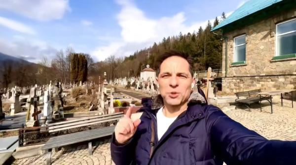 dan negru la mormantul lui badea cartan pe dn1 toata lumea a auzit de el dar putini stiu ca e ingropat aici video