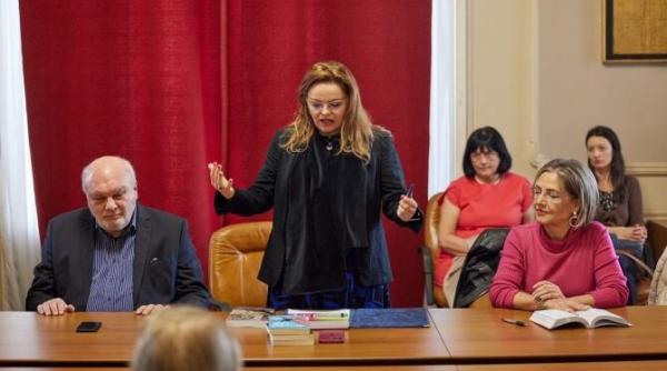 bcu carol i diplomatul gabriel gafita si a lansat un nou roman