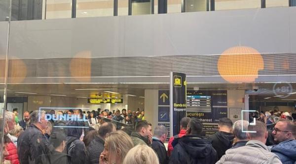 femeie cu multiple rani pe gat si brate gasita in interiorul aeroportului otopeni