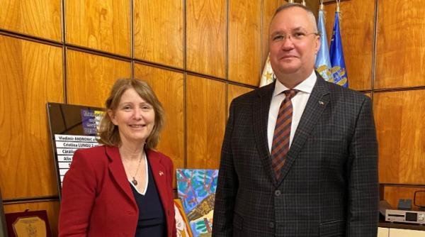 nicolae ciuca intrevedere cu ambasadorul sua kathleen kavalec discutii despre ucraina si investitiile americane in romania