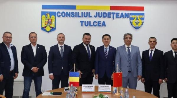 noul ambasador al republicii populare chineze in vizita la tulcea