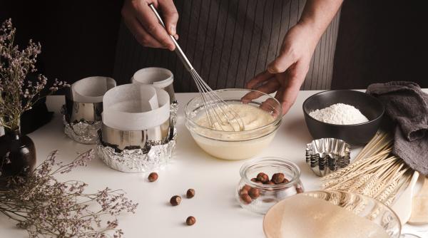 prajitura cuib de oua reteta pentru pasti