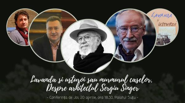 victor rebengiuc prezent la conferinta despre lavanda si usturoi