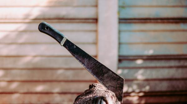 atacatorul cu maceta de la shaormerie s a predat si a fost retinut pentru 24 de ore