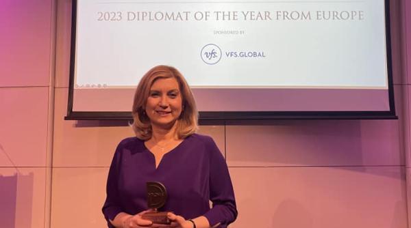 ambasadorul romaniei la londra diplomatul european al anului