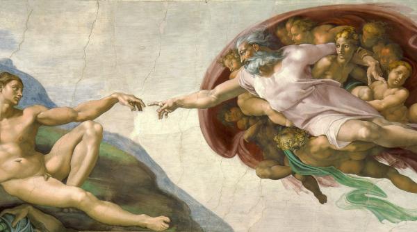 o noua teorie castiga teren printre oamenii de stiinta chiar s a pictat michelangelo ca dumnezeu in capela sixtina