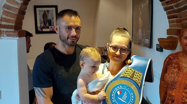 sportiv de origine romana campion la box in italia