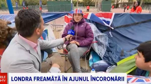 romanii prezenti la incoronarea regelui charles al iii lea stau de miercuri dimineata sunt o monarhista inraita