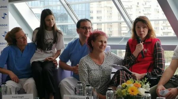 denisa fetita operata de echipa de chirurgie cardiovasculara din sanador a primit o noua sansa la viata tatal ei atentie nu avea simptome asta era problema