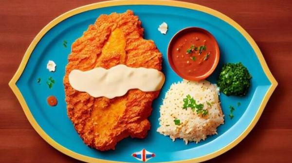 snitel de pui in stil indian