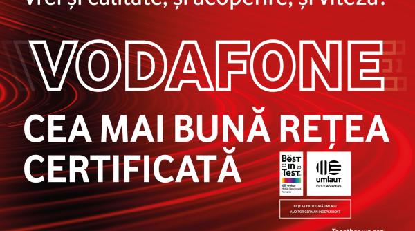 vodafone primeste din nou certificare best in test de la umlaut