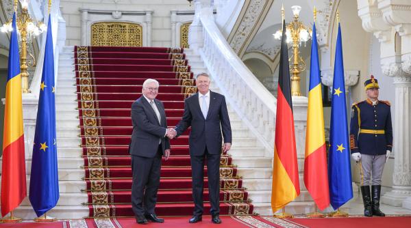 semnal de forta dat de presedintele germaniei hartmann se vede puterea lui klaus iohannis a stiut sa construiasca o relatie extrem de buna cu germania video