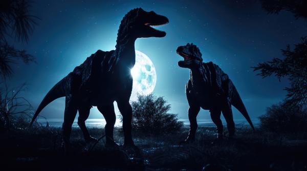pe luna ar putea exista oase de dinozauri potrivit cercetatorilor