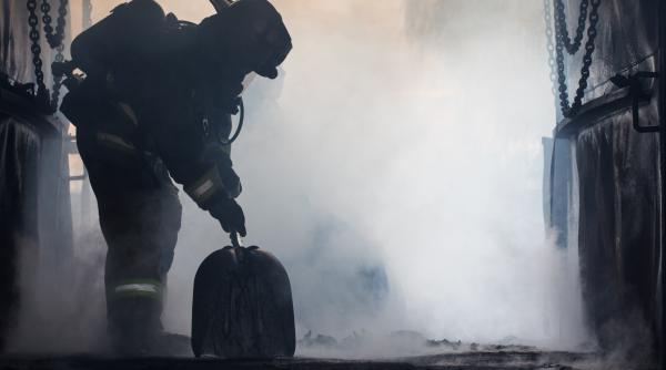 incendiu puternic la o pizzerie din harghita provocat de o friteuza