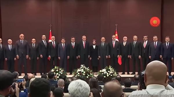 turcia erdogan si a prezentat noul guvern oamenii cheie din jurul presedintelui