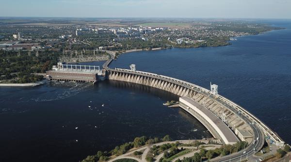 cum se vede din satelit amploarea distrugerii de la barajul kahovka din ucraina video foto