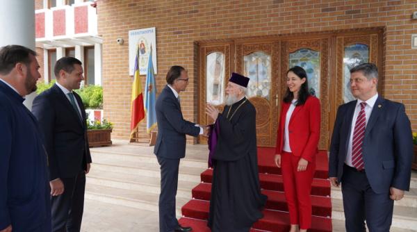 ambasadorul germaniei in vizita la arhiepiscopia targovistei