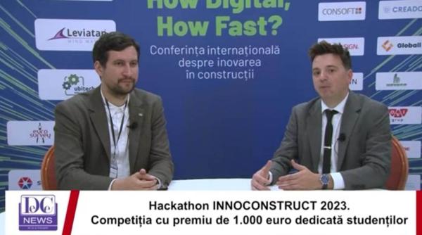hackathon innoconstruct 2023 cezar vladut prorector utcb in mai putin de 5 minute s au ocupat toate locurile