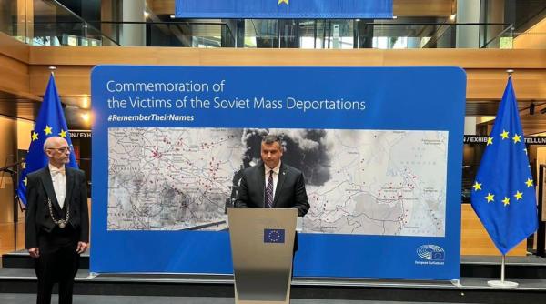 parlamentul european omagiu victimelor regimului stalinistdeportate eugen tomac mesaj