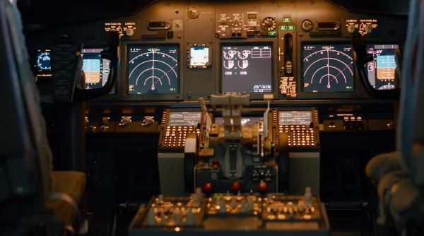 sistem de ultima tehnologie la aeroportul brasov avionul stie singur cum sa aterizeze robotii comunica singuri intre ei video