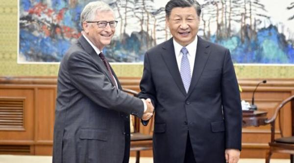 bill gates intalnire cu xi jinping in contextul tensiunilor inabusitoare dintre sua si china