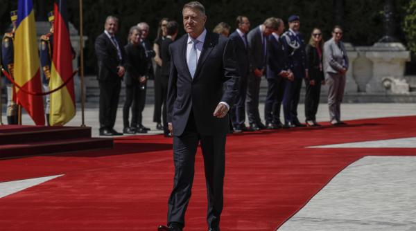 presedintele klaus iohannis declaratii la conferinta de presa comuna la finalul reuniunii de la haga