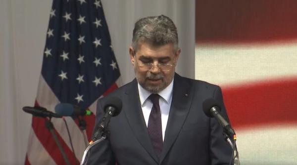 marcel ciolacu promite romanilor ca va face din romania dupa modelul american tara tuturor posibilitatilor discursul premierului la ambasada sua