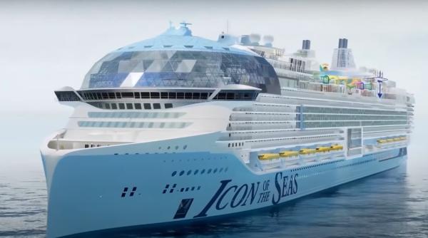 a fost lansat la apa cel mai mare vas de croaziera din lume