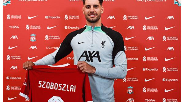 transfer exceptional pentru fotbalul din ungaria dominik szoboszlai a fost prezentat oficial la liverpool care a platit 70 milioane euro