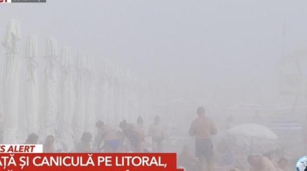 imagini incredibile de pe litoral nu te vezi de ceata